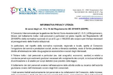 informativa privacy all&#39;utenza